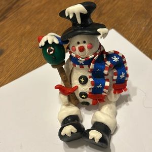 Arco vintage snowman 5 inches tall